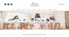 Desktop Screenshot of mortonevents.co.uk